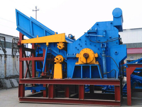 Metal scrap crusher