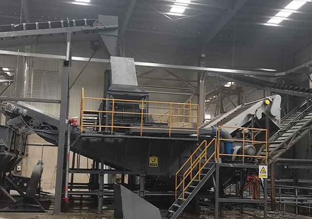 Solid waste sorting equipment